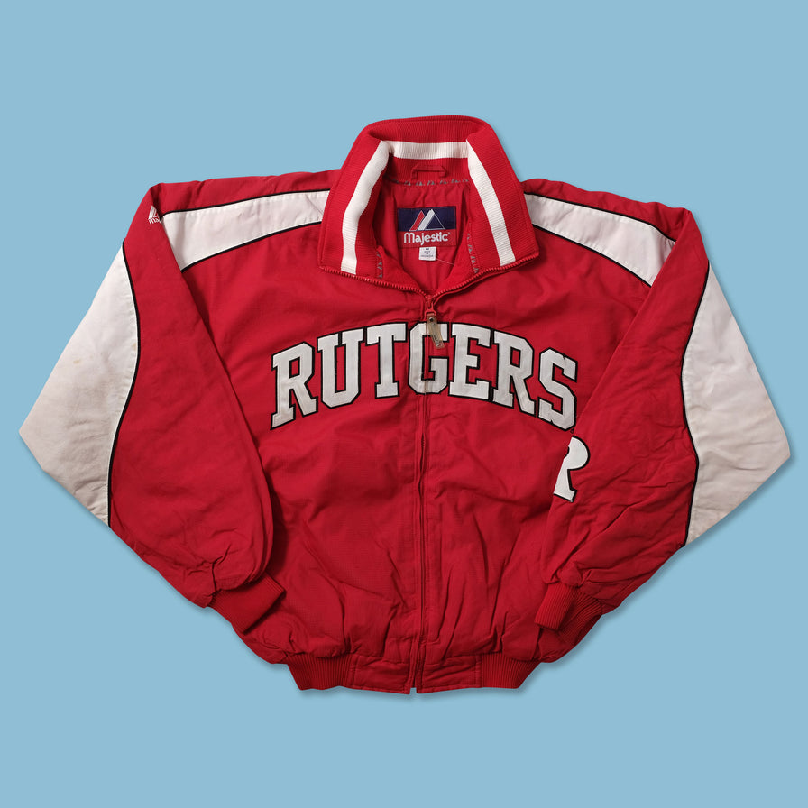 Vintage Rutgers Padded Jacket Medium - Double Double Vintage