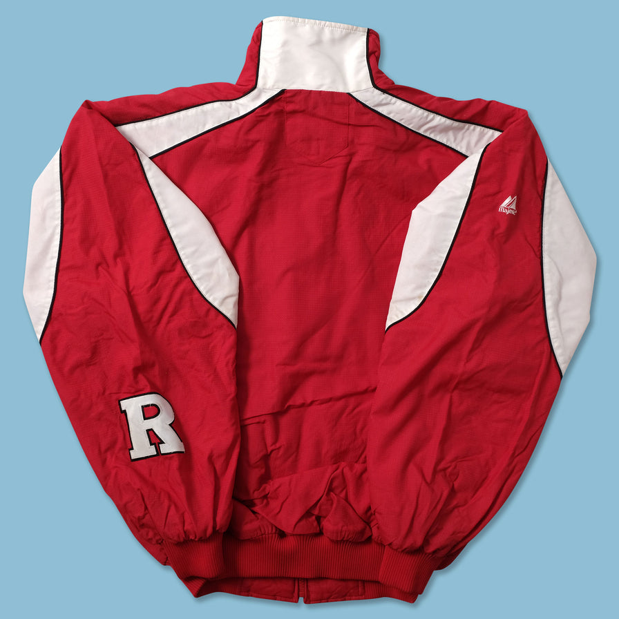 Vintage Rutgers Padded Jacket Medium - Double Double Vintage