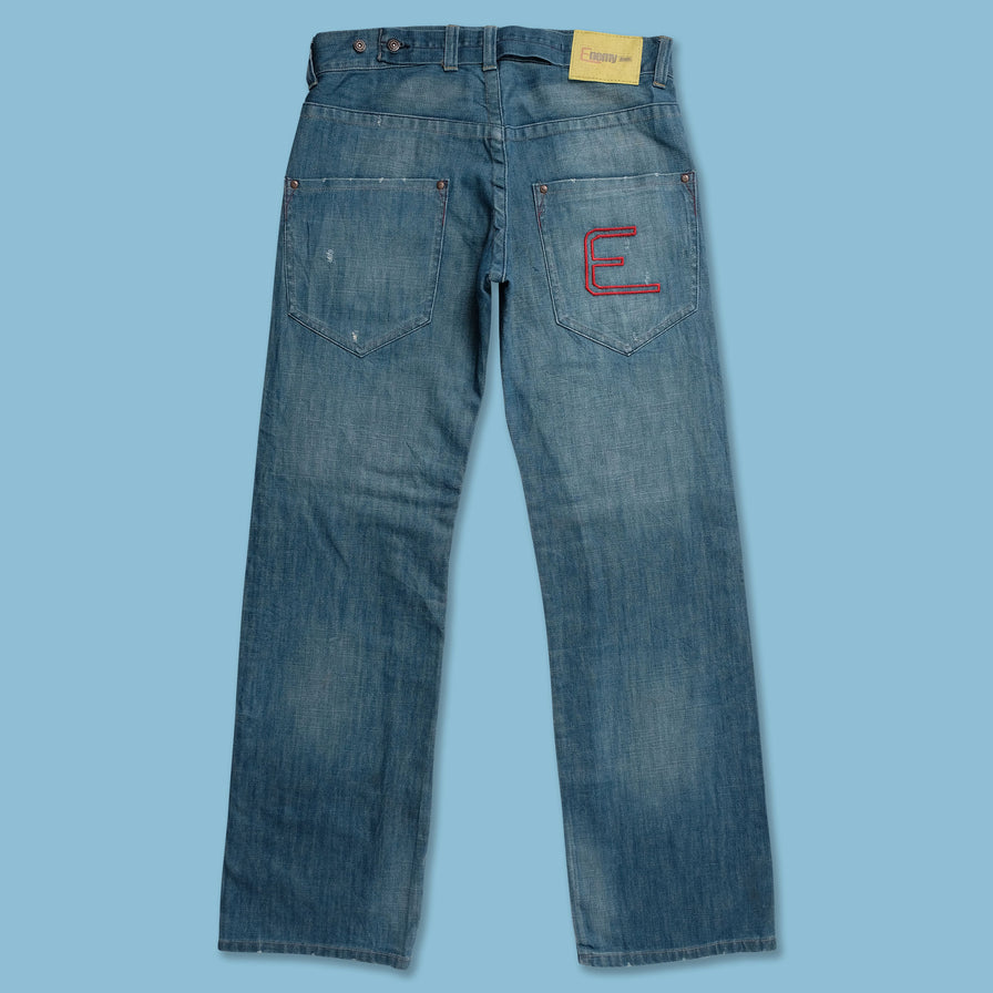 Y2K Enemy Denim Pants 33x34 - Double Double Vintage