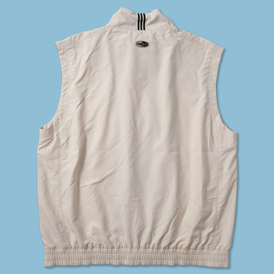 adidas Track Vest Large - Double Double Vintage