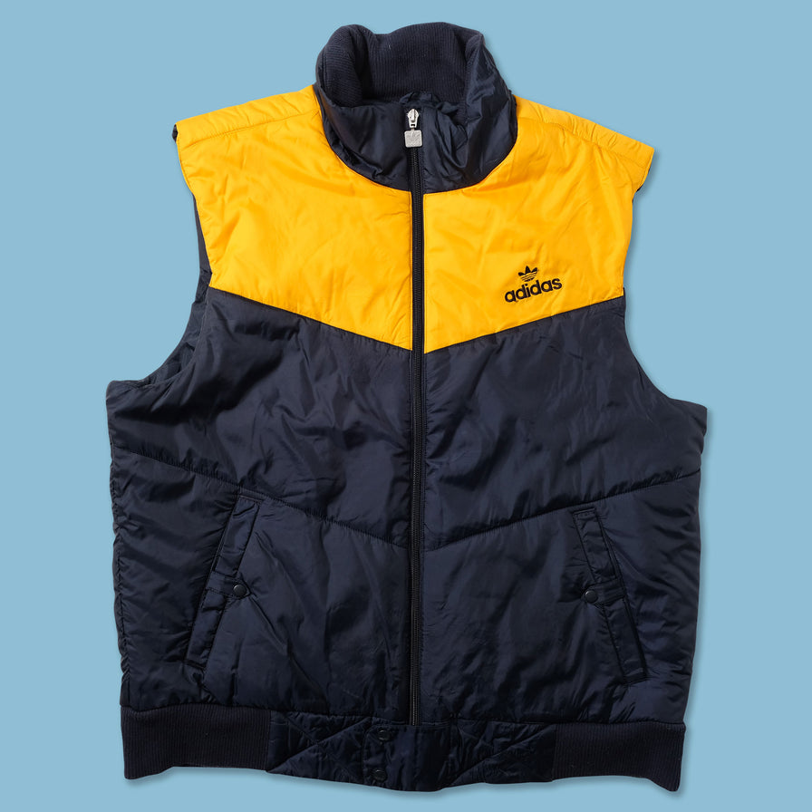 Vintage adidas Puffer Vest Large - Double Double Vintage