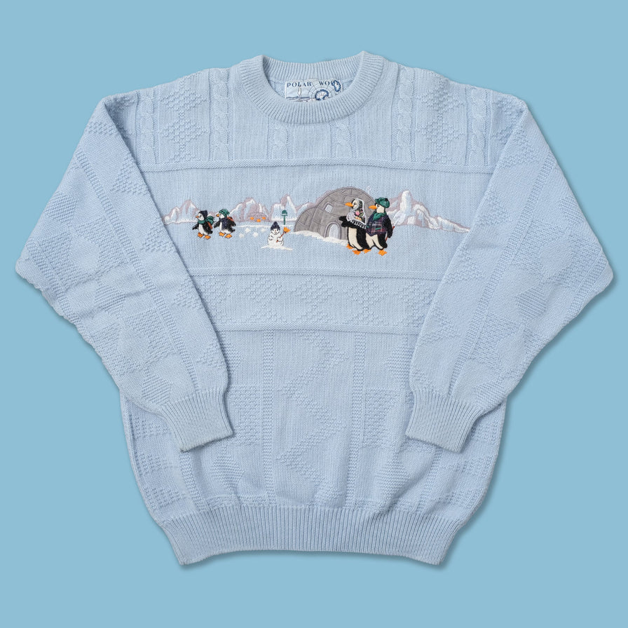 Vintage Polar Wool Sweater Large 