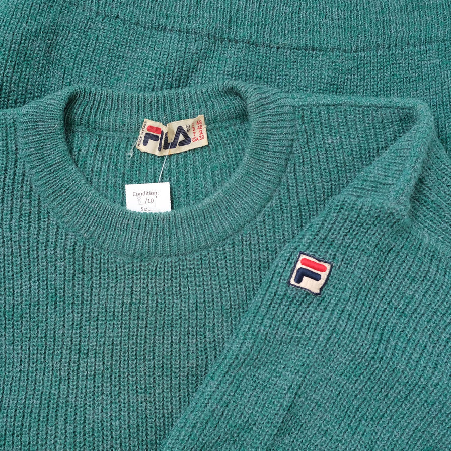 Vintage Fila Knit Sweater Medium 