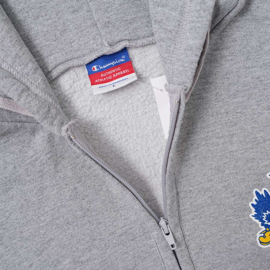 Vintage Champion Kansas University Hoody Large 