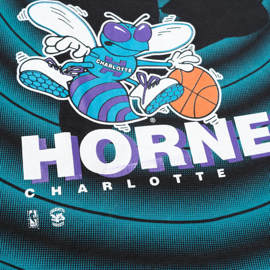 Vintage Charlotte Hornets T-Shirt XLarge 