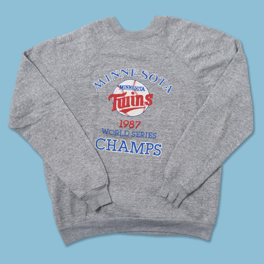 Vintage 1987 Minnesota Twins Sweater Large 