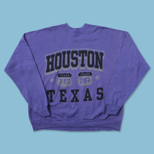 Vintage Houston Texas Sweater XLarge 