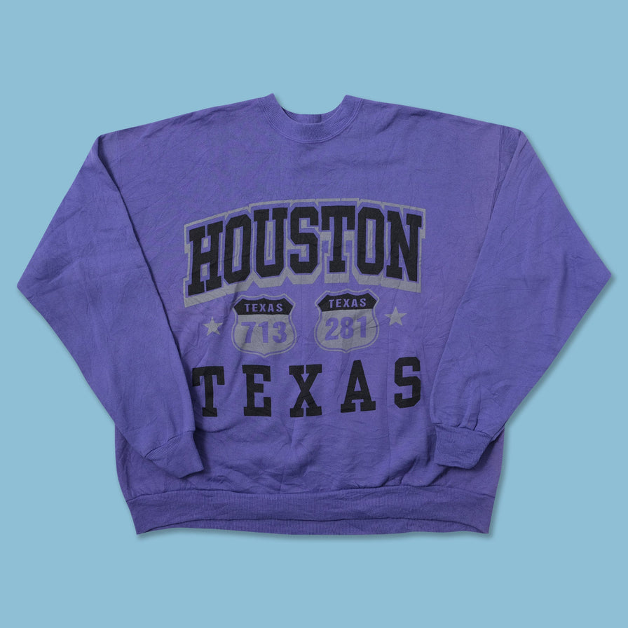 Vintage Houston Texas Sweater XLarge 