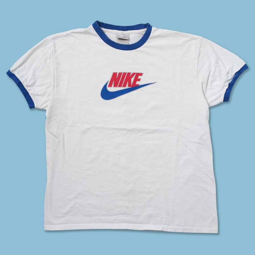 Vintage Nike Ringer T-Shirt Medium 