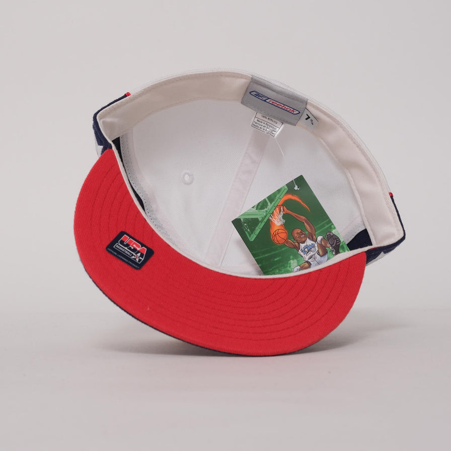 Vintage DS Reebok USA Basketball Cap 7 3/4 