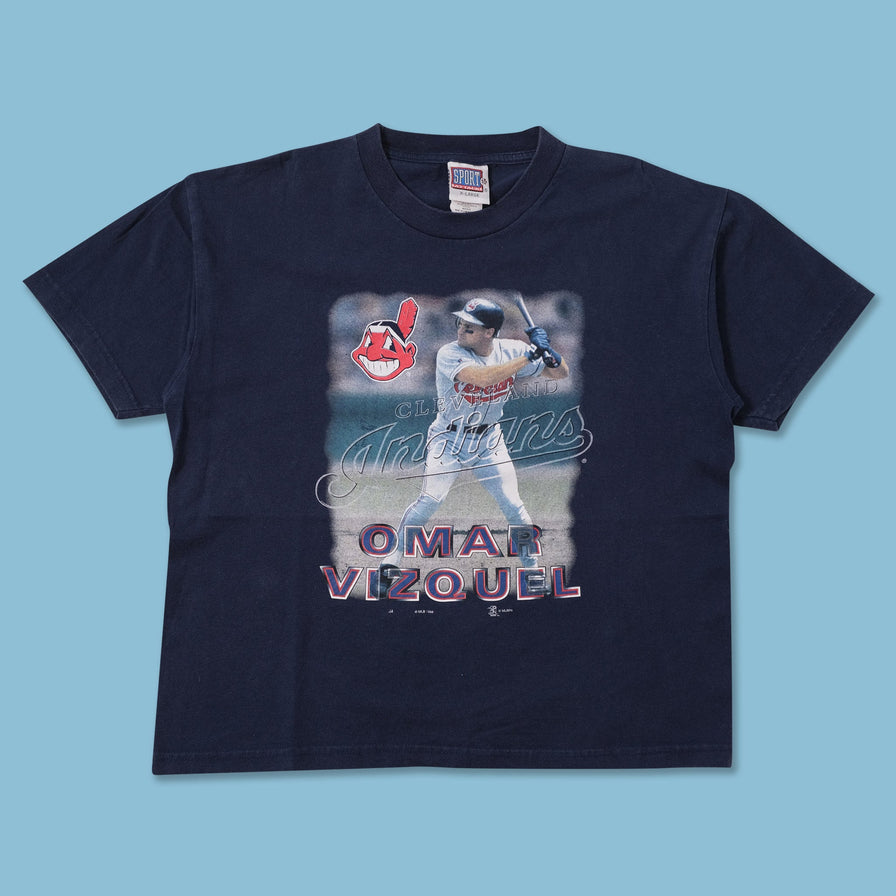 1998 Women's Cleveland Indians T-Shirt Medium 