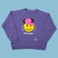 Vintage Spoiled Brat Sweater XLarge 
