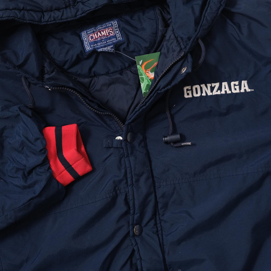 Vintage Gonzaga Padded Jacket Medium 