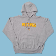 Vintage Minnesota Vikings Hoody Large 