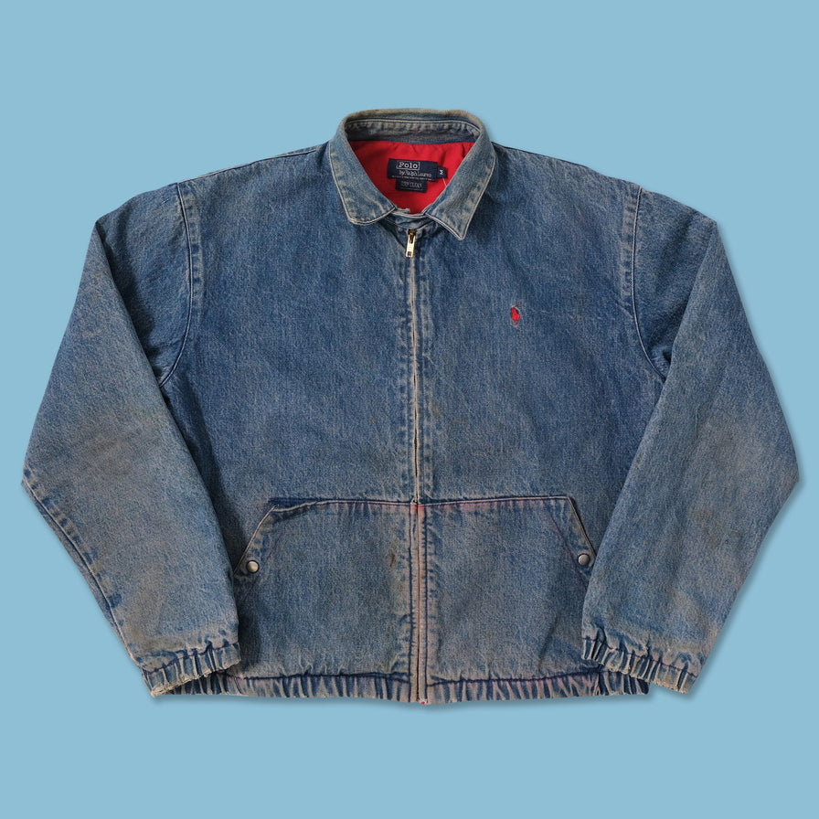 Vintage Polo Ralph Lauren Denim Jacket Medium 