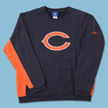 Vintage Reebok Chicago Bears Sweater Large 