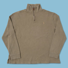 Vintage Polo Ralph Lauren Q-Zip Sweater Large 
