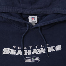 Vintage Seattle Seahawks Hoody Large 