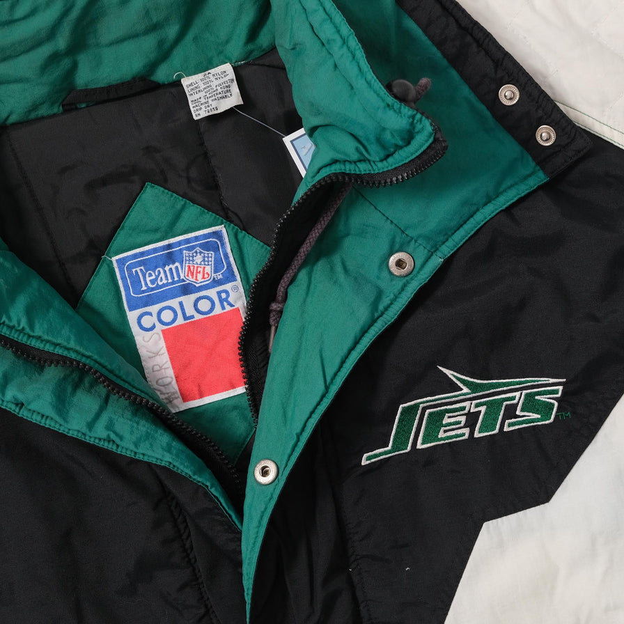 Vintage New York Jets Padded Jacket XXLarge 