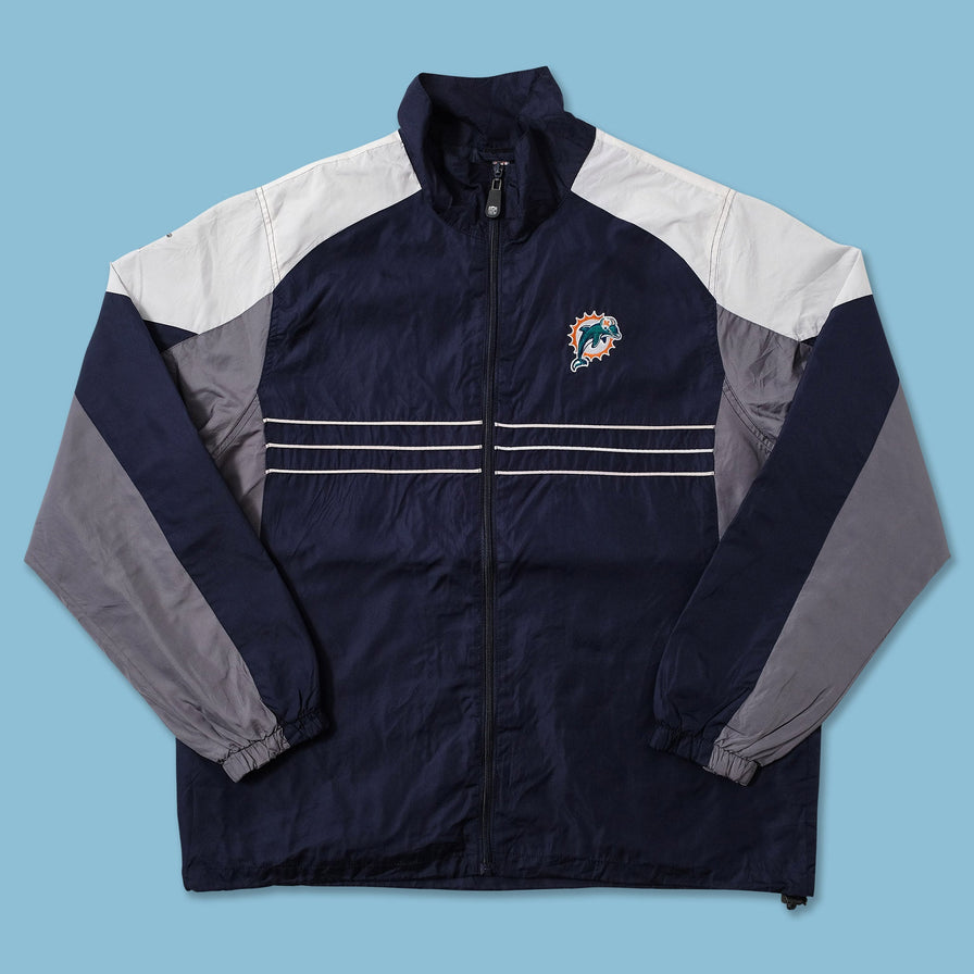 Vintage Miami Dolphins Track Jacket Large 