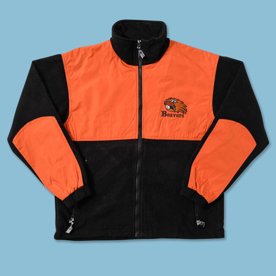 Vintage Oregon State Beavers Fleece Jacket Medium 