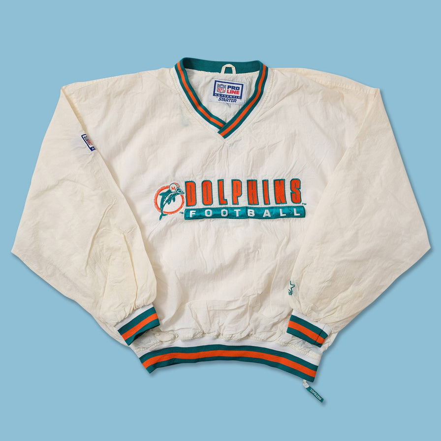 Vintage Starter Miami Dolphins Windbreaker XLarge 