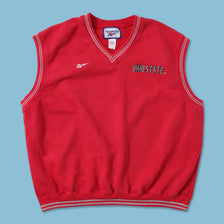 Vintage Reebok Ohio State Sweater Vest XLarge 