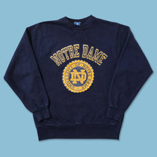 Vintage Champion Notre Dame University Sweater Small 