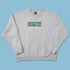Vintage Nike Michigan State Sweater XLarge 