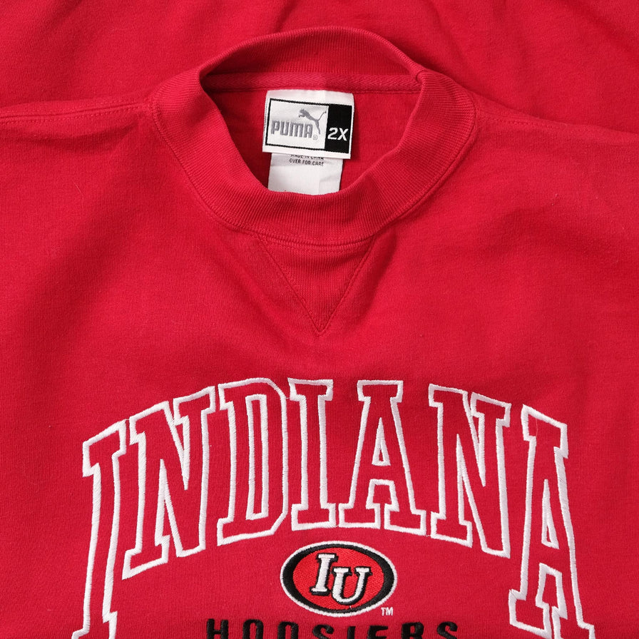 Vintage Puma Indiana Hoosiers Sweater XXL 
