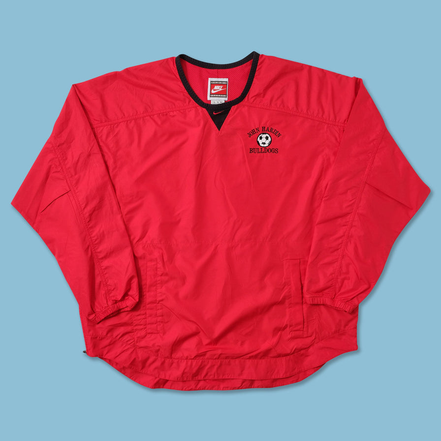 Vintage Nike John Hardin Bulldogs Windbreaker XLarge 