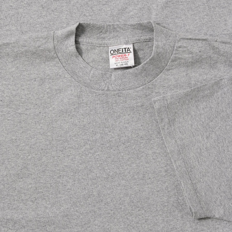90s Oneita Power-T Blank T-Shirt 