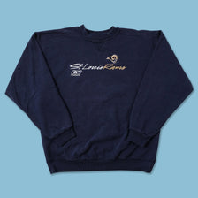 Vintage Reebok St. Louis Rams Sweater Medium 