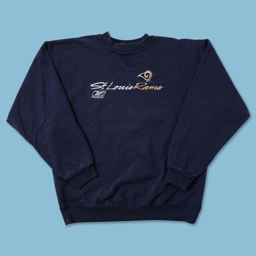 Vintage Reebok St. Louis Rams Sweater Medium 