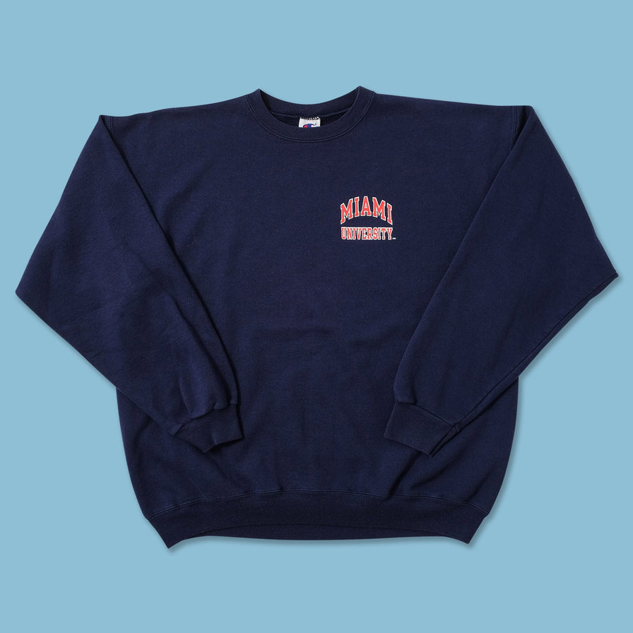 Vintage Champion Miami University Sweater Large 