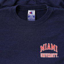 Vintage Champion Miami University Sweater Large 