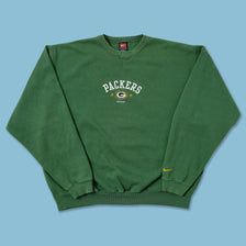 Vintage Nike Greenbay Packers Sweater Large 