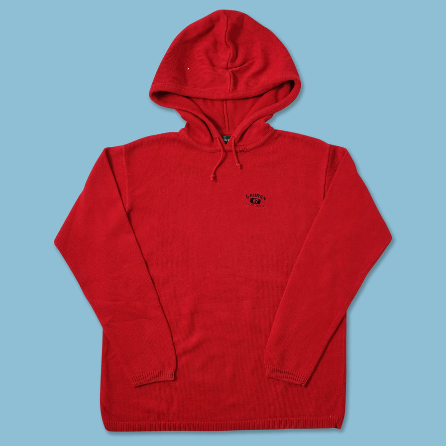 Vintage Polo Ralph Lauren Knit Hoody Small 