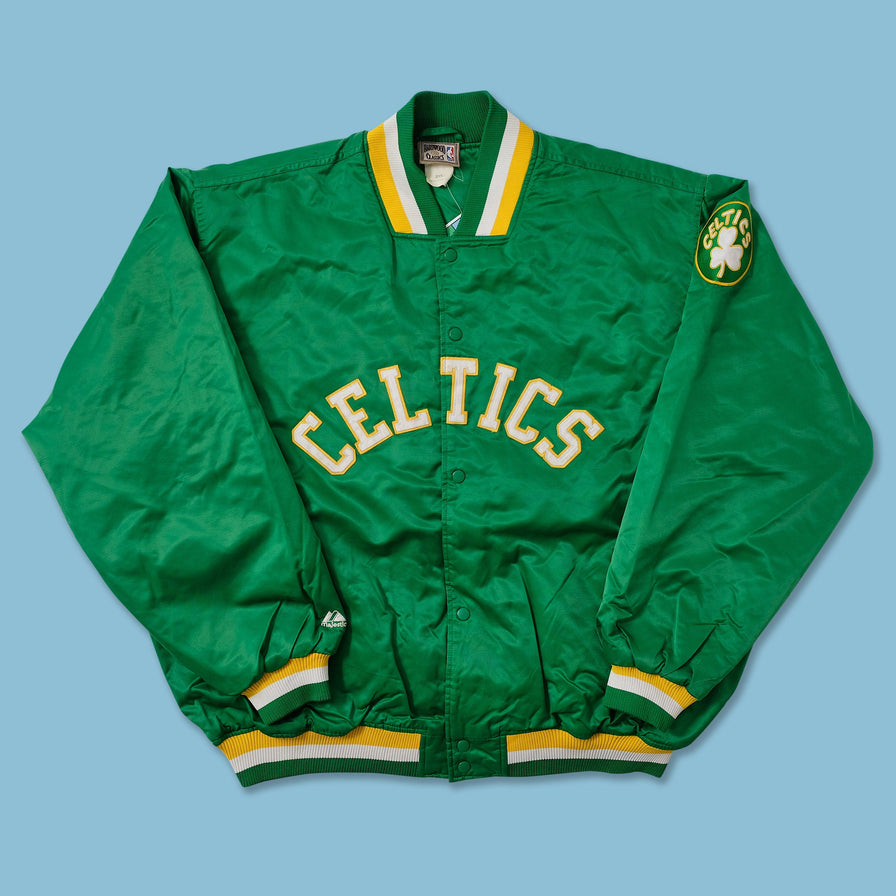 Vintage Boston Celtics Padded Varsity Jacket 3XL 