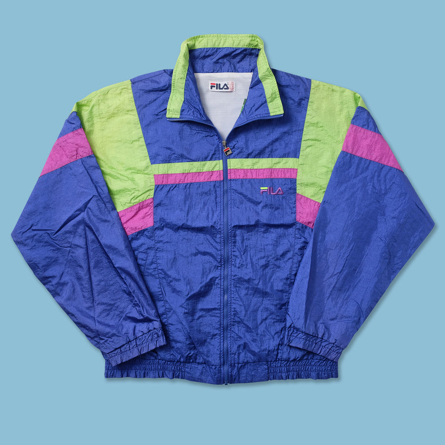 Vintage Fila Track Jacket Large 