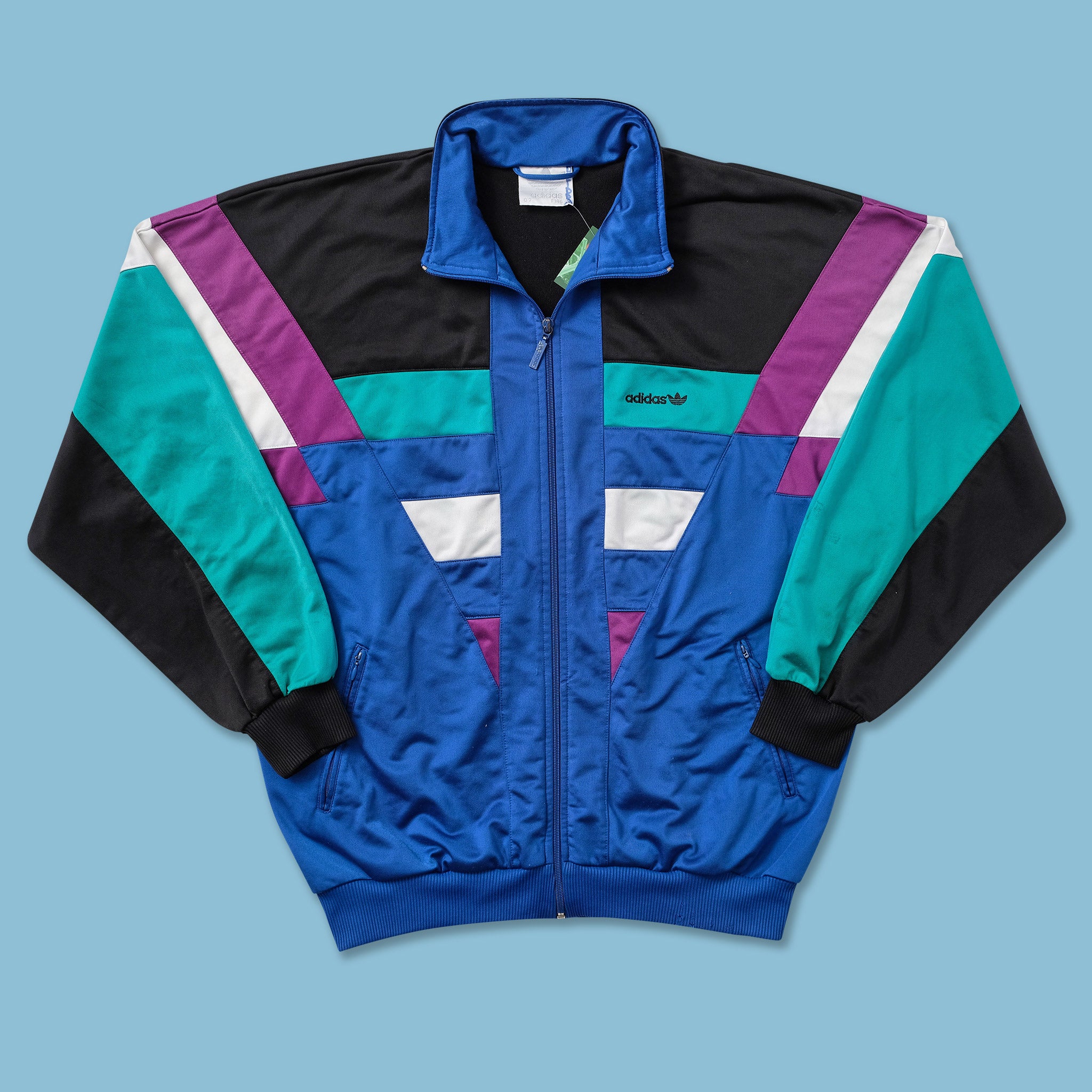 ADIDAS JACKET Vintage Retro TRACKSUIT TOP Oldschool Ventex