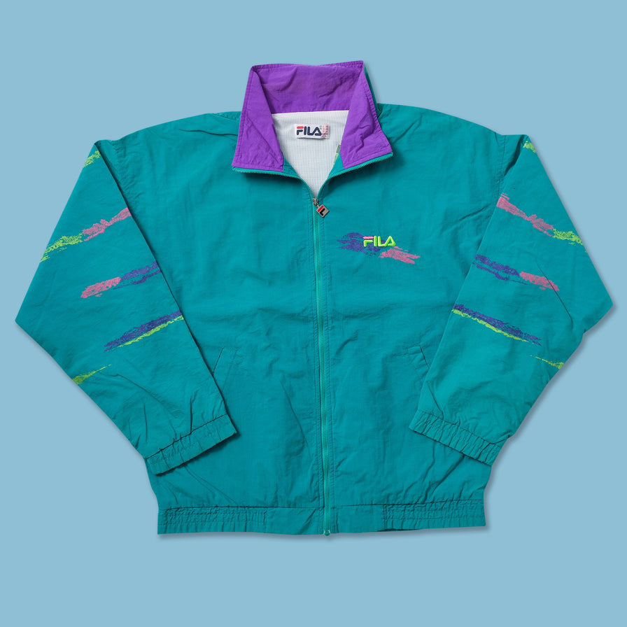 Vintage Fila Track Jacket Large 