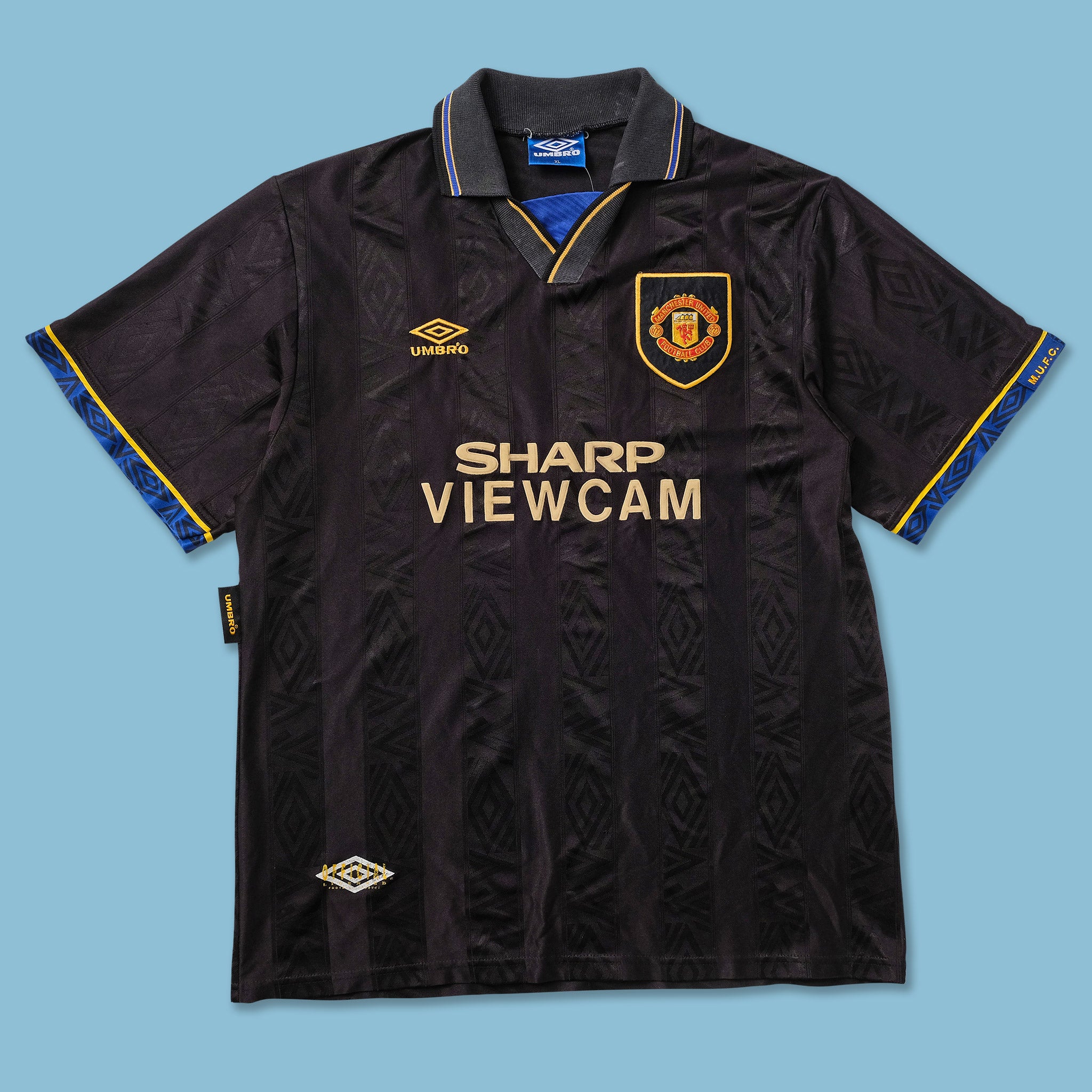 か*ギ様 マンチェスター・ユナイテッド 93-95 Umbro XL マンチェスターユナイテッド 93-95 ユニフォーム ホーム 長袖