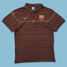 Vintage Nike FC Barcelona Polo Small 