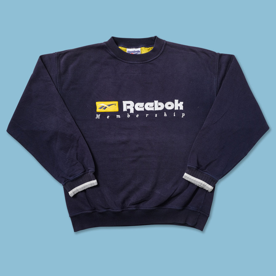Vintage Reebok Membership Sweater Small 