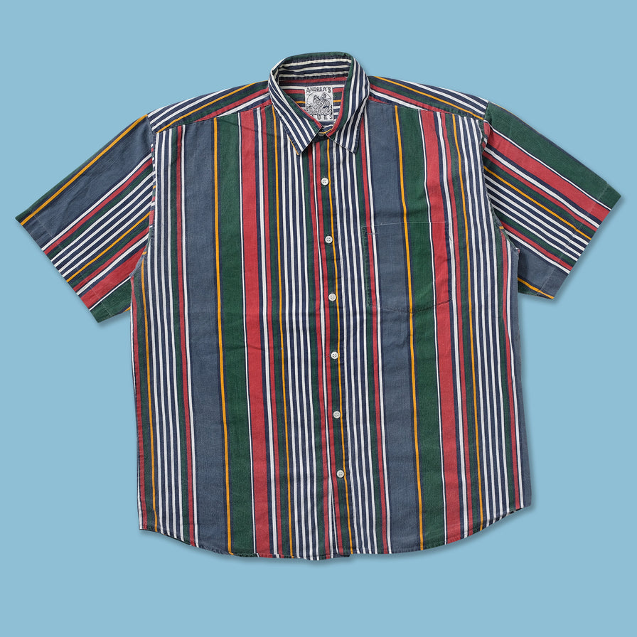 Vintage Striped Shirt Large 