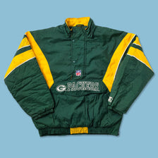 Vintage Starter Greenbay Packers Anorak Large 