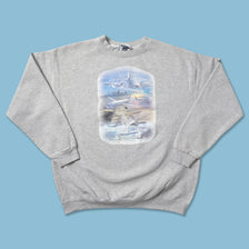 Vintage Boeing Sweater Large - Double Double Vintage