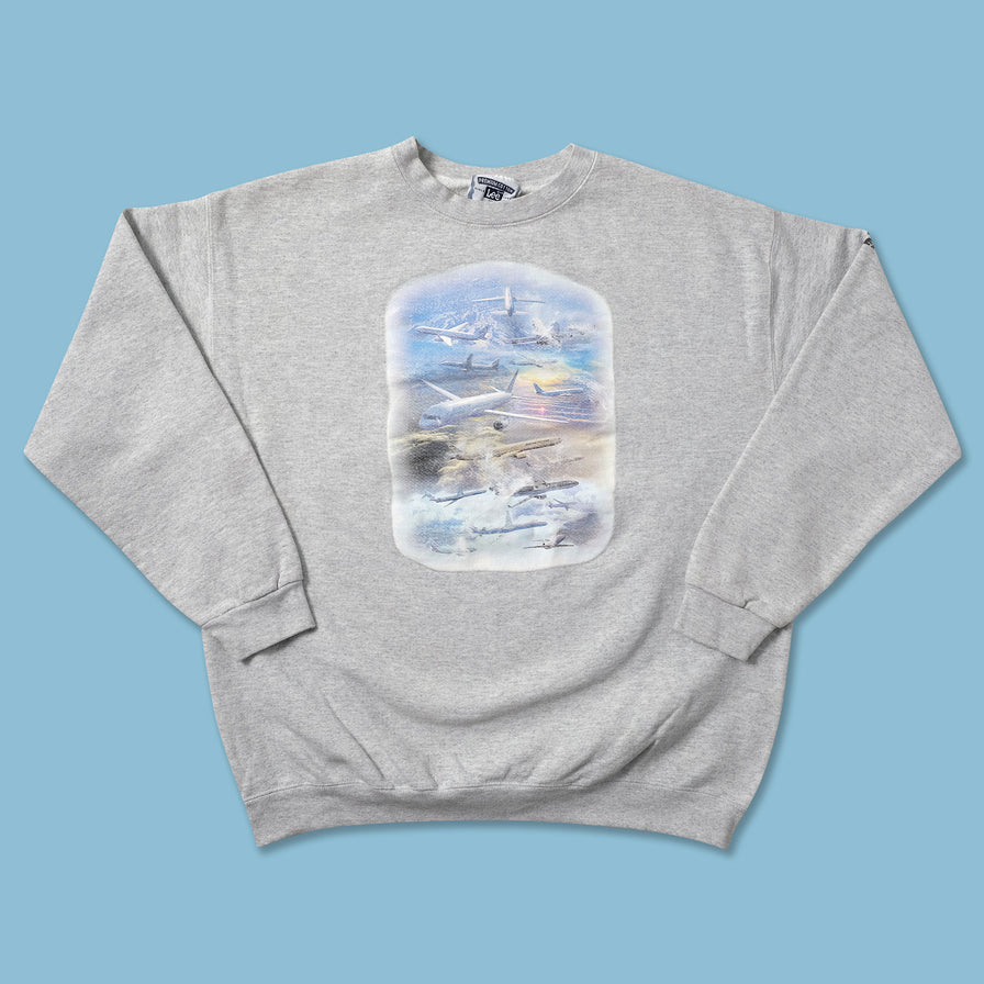 Vintage Boeing Sweater Large - Double Double Vintage