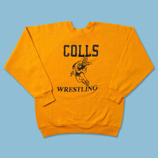 Women's Colts Wrestling Sweater Small - Double Double Vintage